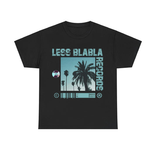 Less BlaBla Records v1- Unisex Heavy Cotton Tee